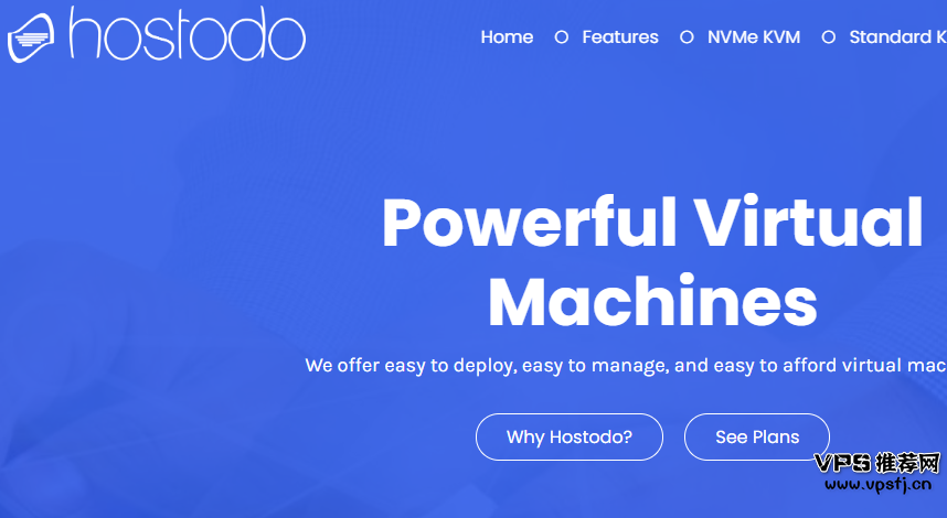 香港cn2_Hostodo – 美国拉斯维加斯VPS 1核512M内存年付19.99美元！