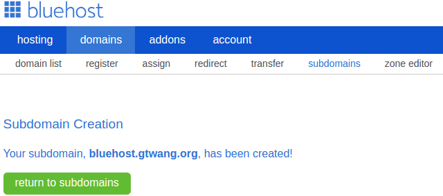Bluehost 网页主机空间安装WordPress 教学