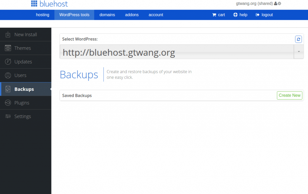 Bluehost 网页主机空间安装WordPress 教学