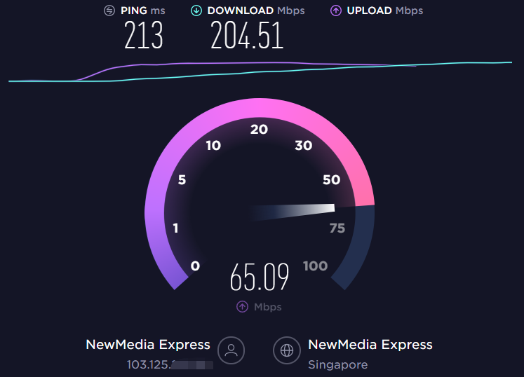 VPSServer 新加坡VPS月付.99套餐评测报告 VPSServer 新加坡VPS月付.99套餐评测报告