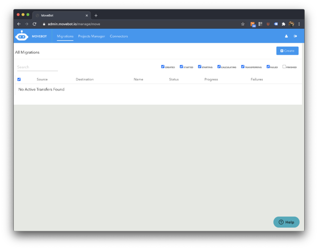 Google Cloud 到 Wasabi 云迁移 | 移动机器人 | 沙发滴