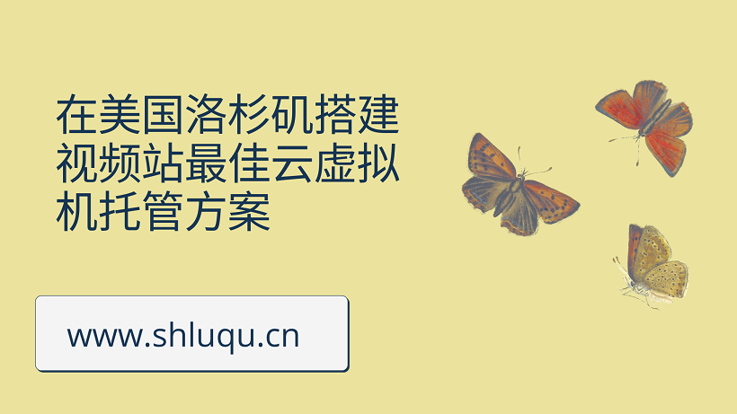 在美国洛杉矶搭建视频站最佳云虚拟机托管方案