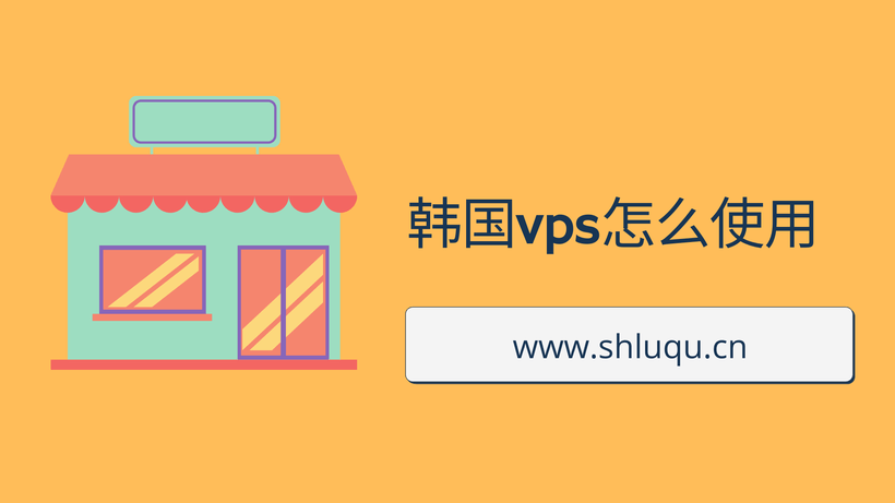 韩国vps怎么使用