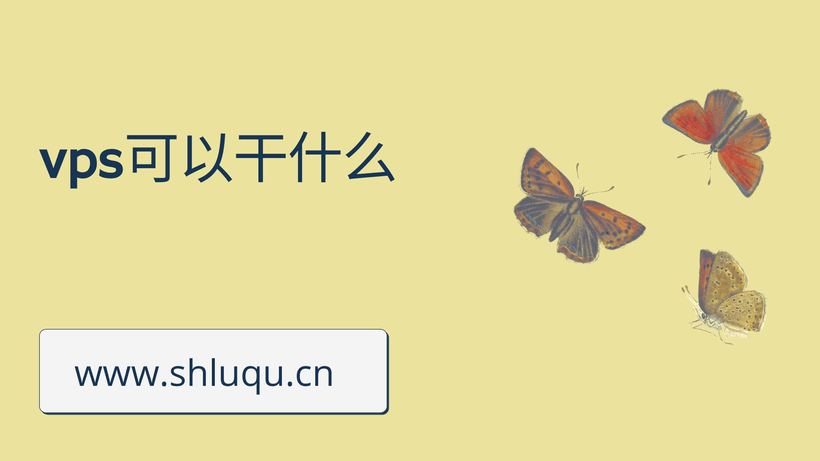 vps可以干什么