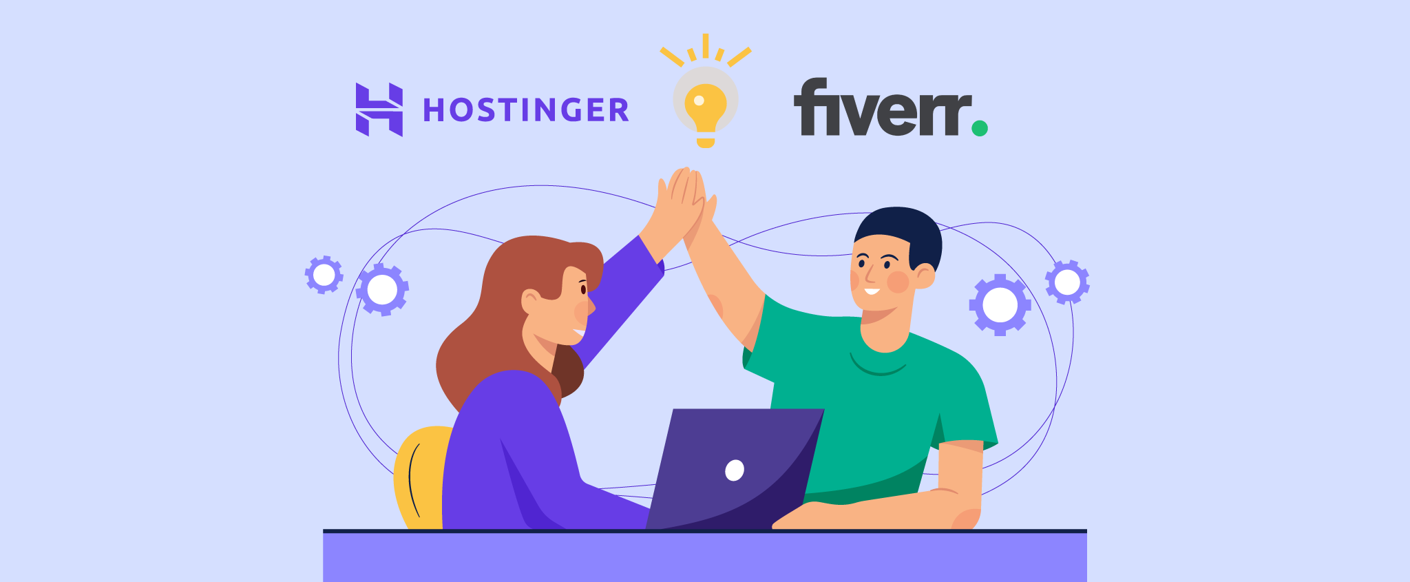 Hostinger与Fiverr合作推出在线设计师服务