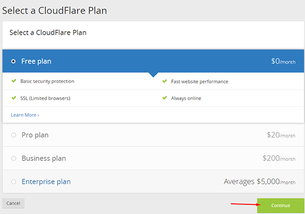 bluehost主机如何启用CloudFlare加速 bluehost主机如何启用CloudFlare加速