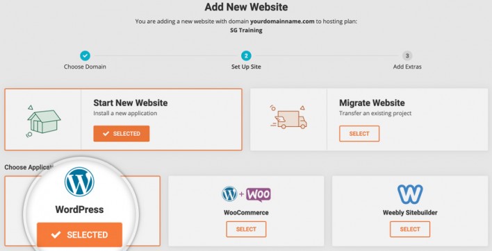SiteGround上如何安装WordPress