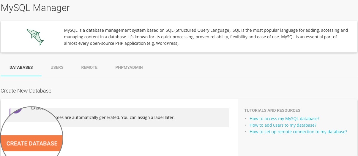 SiteGround主机教程教程:如何创建 MySQL 用户和数据库 SiteGround主机教程教程:如何创建 MySQL 用户和数据库