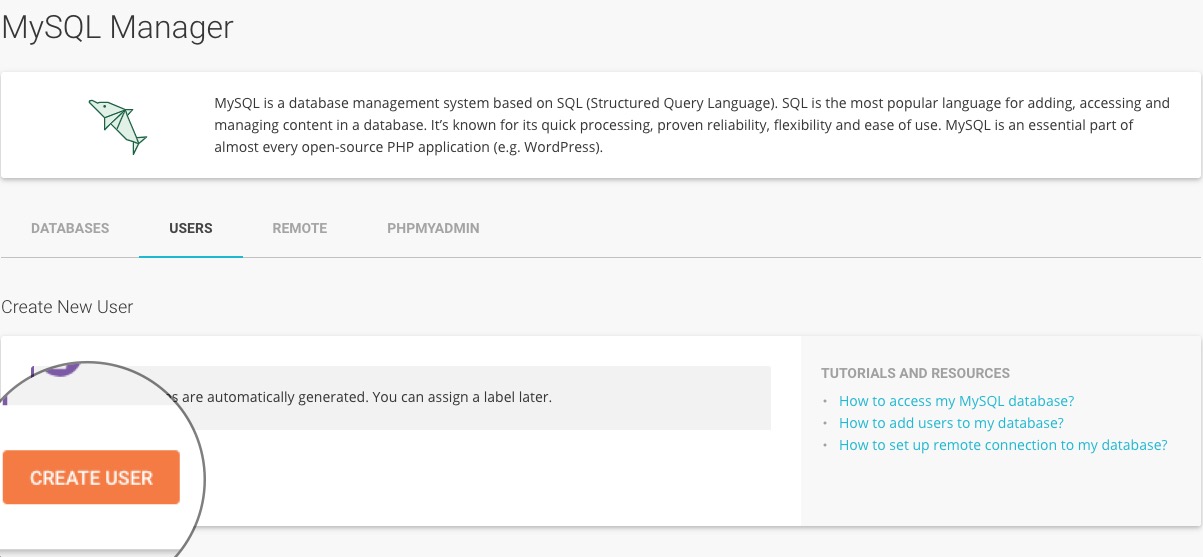 SiteGround主机教程教程:如何创建 MySQL 用户和数据库 SiteGround主机教程教程:如何创建 MySQL 用户和数据库