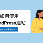 如何使用WordPress建站？