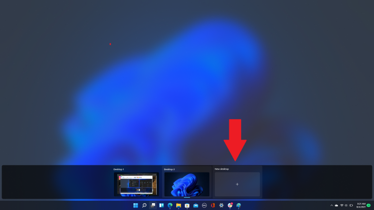 如何在 Windows 11 中管理虚拟桌面