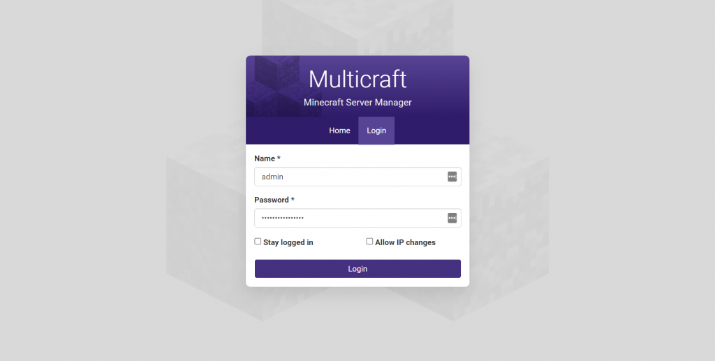 如何设置 Minecraft 控制面板