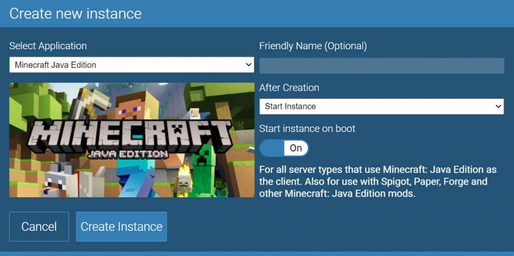 如何设置 Minecraft 控制面板
