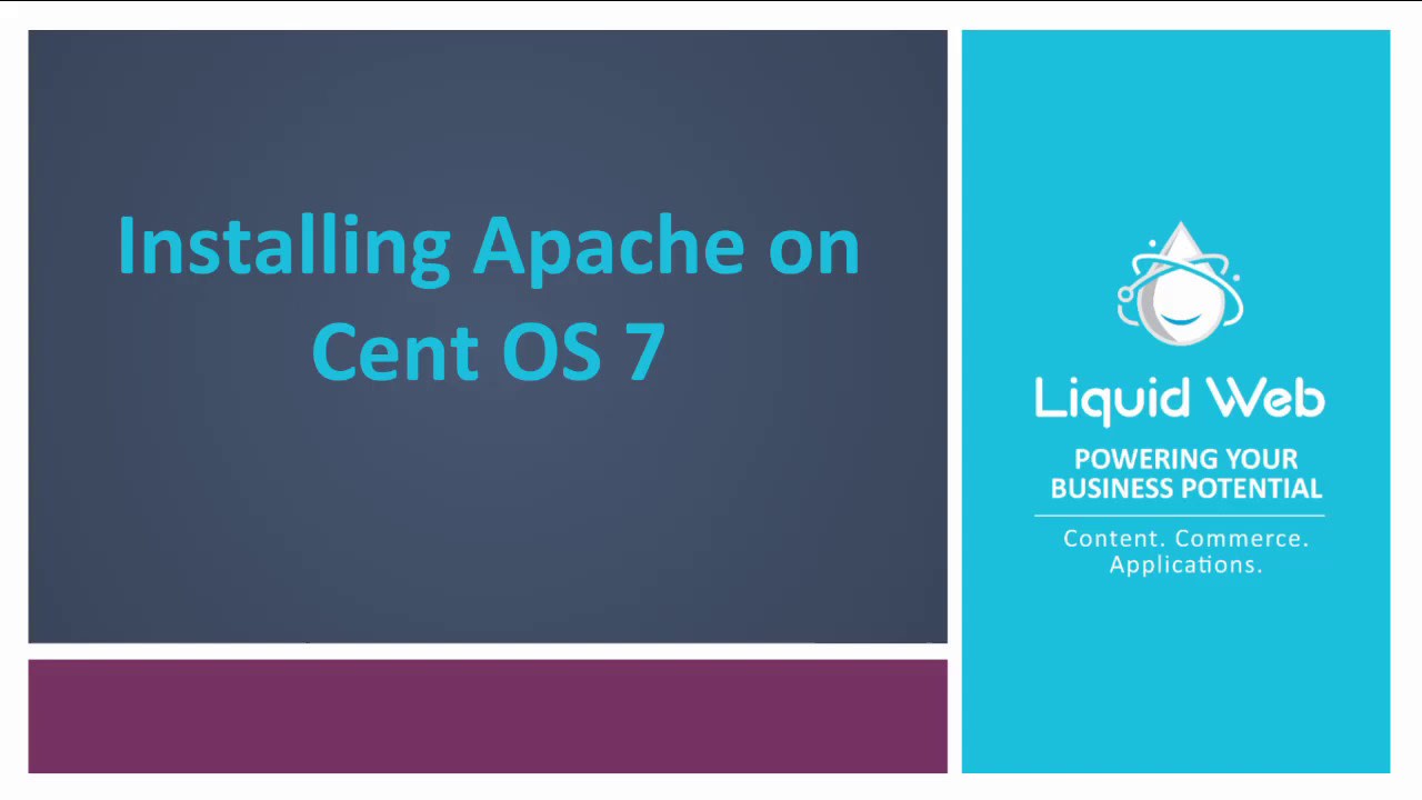 如何在CentOS 7上安装Apache 如何在CentOS 7上安装Apache