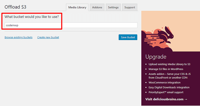 Amazon S3对象存储对接wordpress